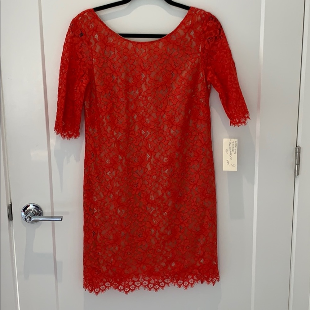 Shoshanna Lace Shift Dress